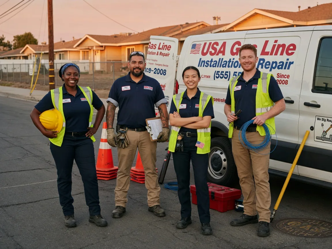 Gas Line Installation company in Lovington, IL